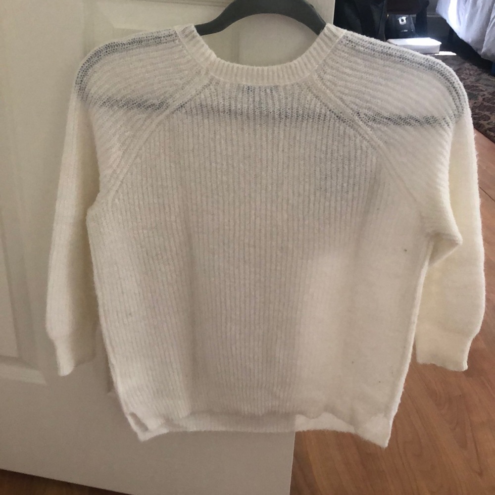 White sweater